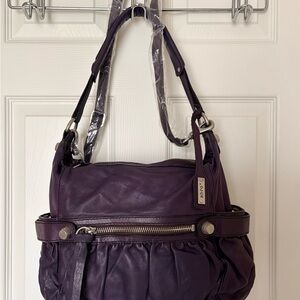 Rare NWOT Vintage Abro Shoulder Bag in Plum
